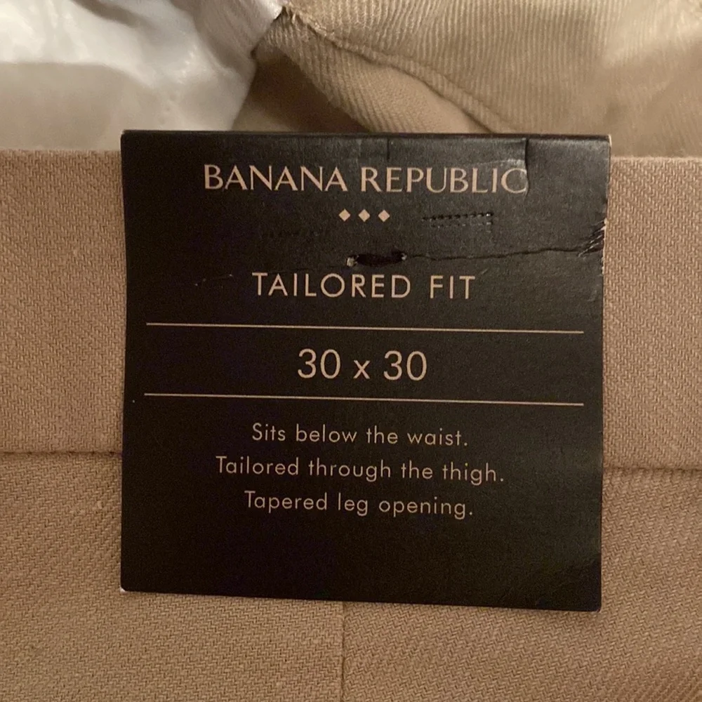 Banana republic cotton linen sage pants